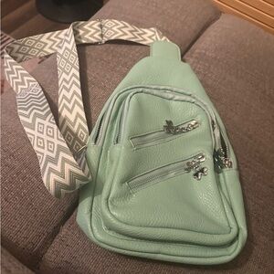 Mint Green Crossbody Bag